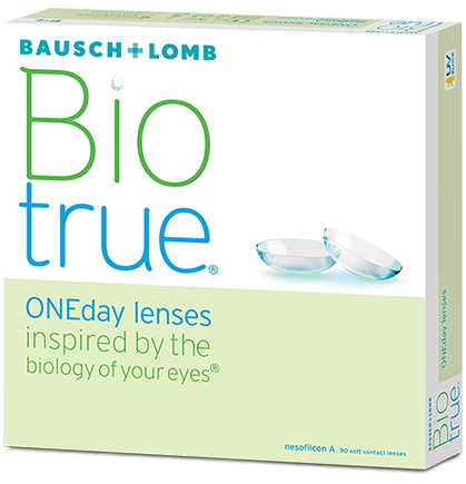 bio true oneday lenses packshot