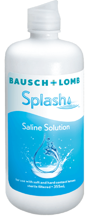 splash saline solution